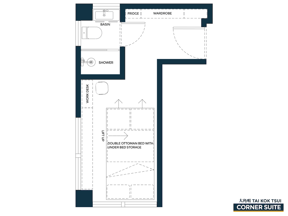 Corner Suite, Serviced Apartments in Hong Kong