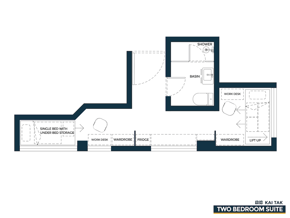 Two Bedroom Suite, Serviced Apartments in Hong Kong