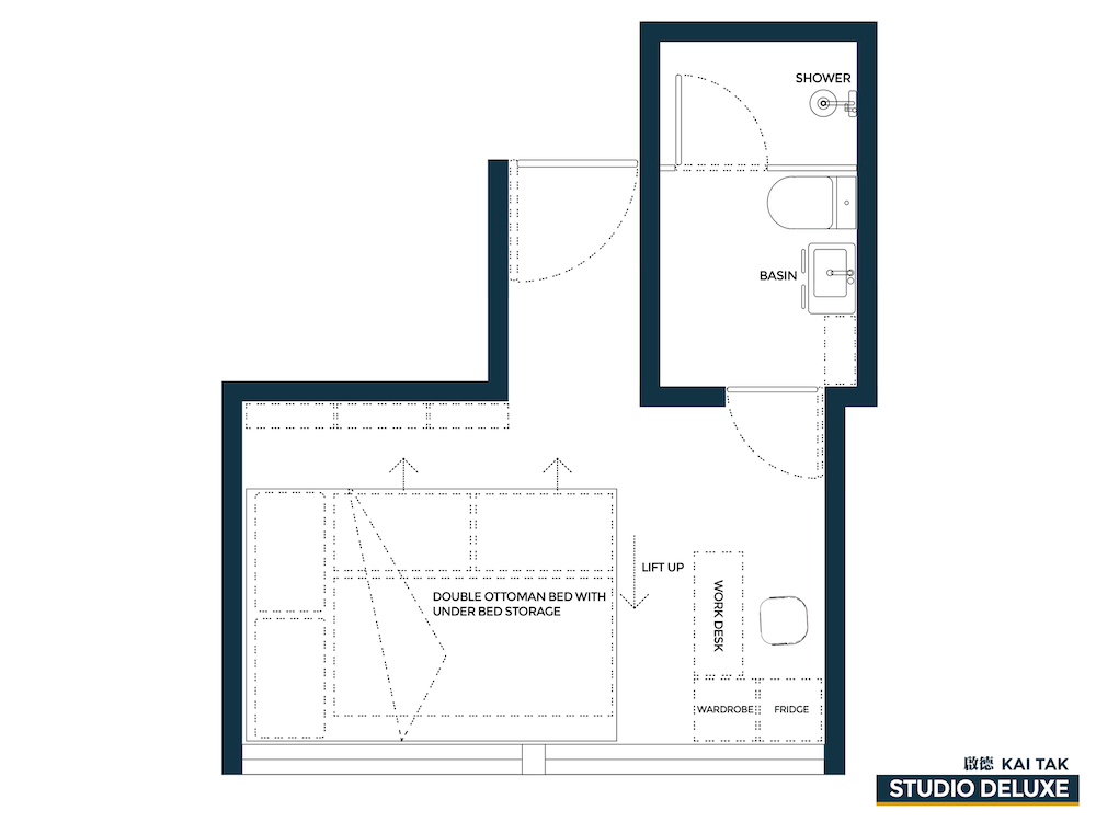 Studio Deluxe, Serviced Apartments in Hong Kong